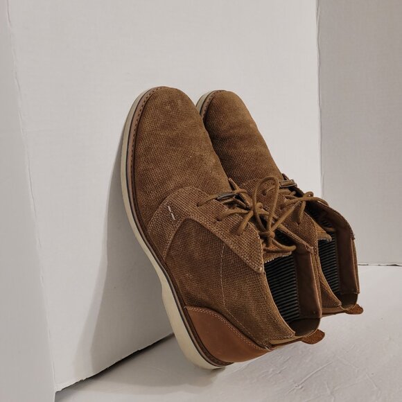 NUNN BUSH Men's Barklay Chukka Boots Men's Shoes Tan Brown Size 10.2M - Picture 2 of 11